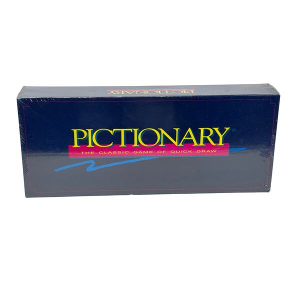 Pictionary Board Game 1993 Classic Quick Draw Party Game New & Sealed - Picture 1 of 9